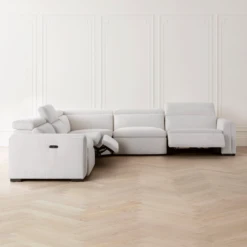 Frankie Reclining Sectional - 5 PC -Best Furniture Decoration Shop webimage 999606038 alt5 frankie 1