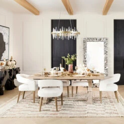 Archer Natural Grey Extending Dining Table -Best Furniture Decoration Shop webimage zgal 999275919 RS 01 2 crop